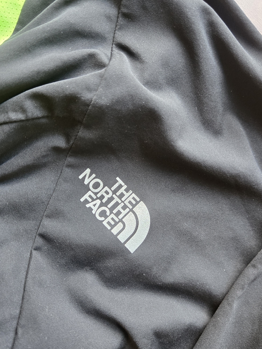 The North Face Flight Series Jacket Mens XL Black Green Full Zip Lightweight Run - Picture 4 of 5